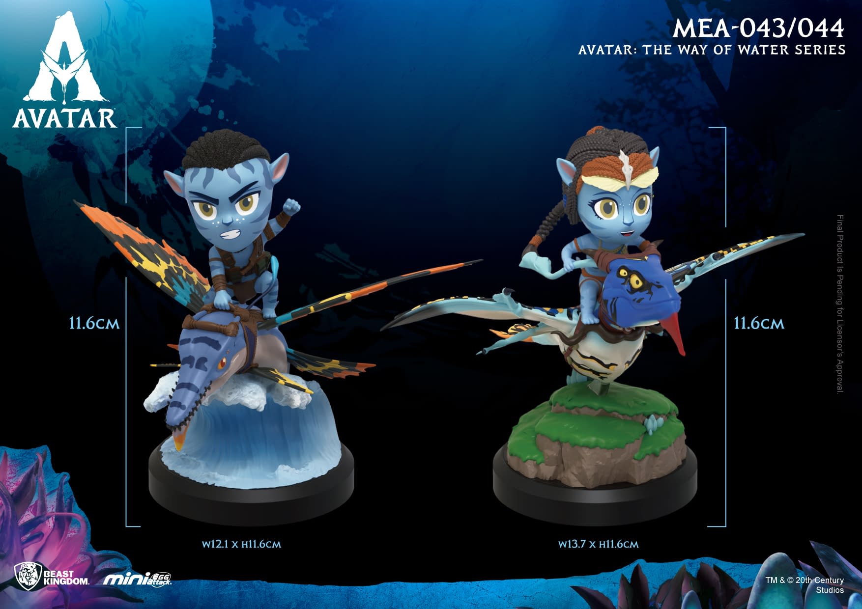 Beast Kingdom Drops New & Adorable Avatar Mini Egg Attack Figures