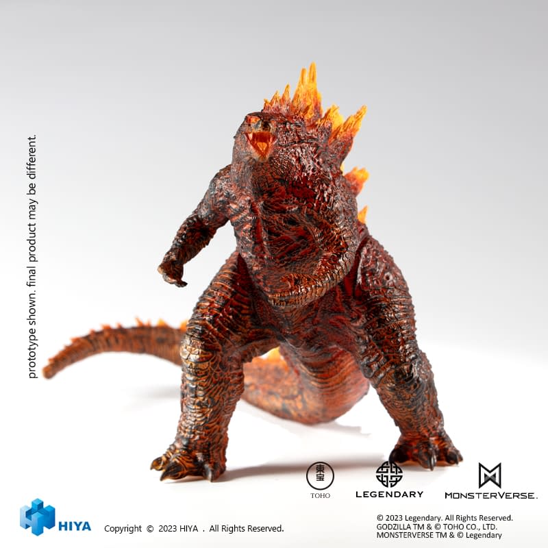 Godzilla Turns Up the Heat with New Hiya Toys Stylist Series Statue
