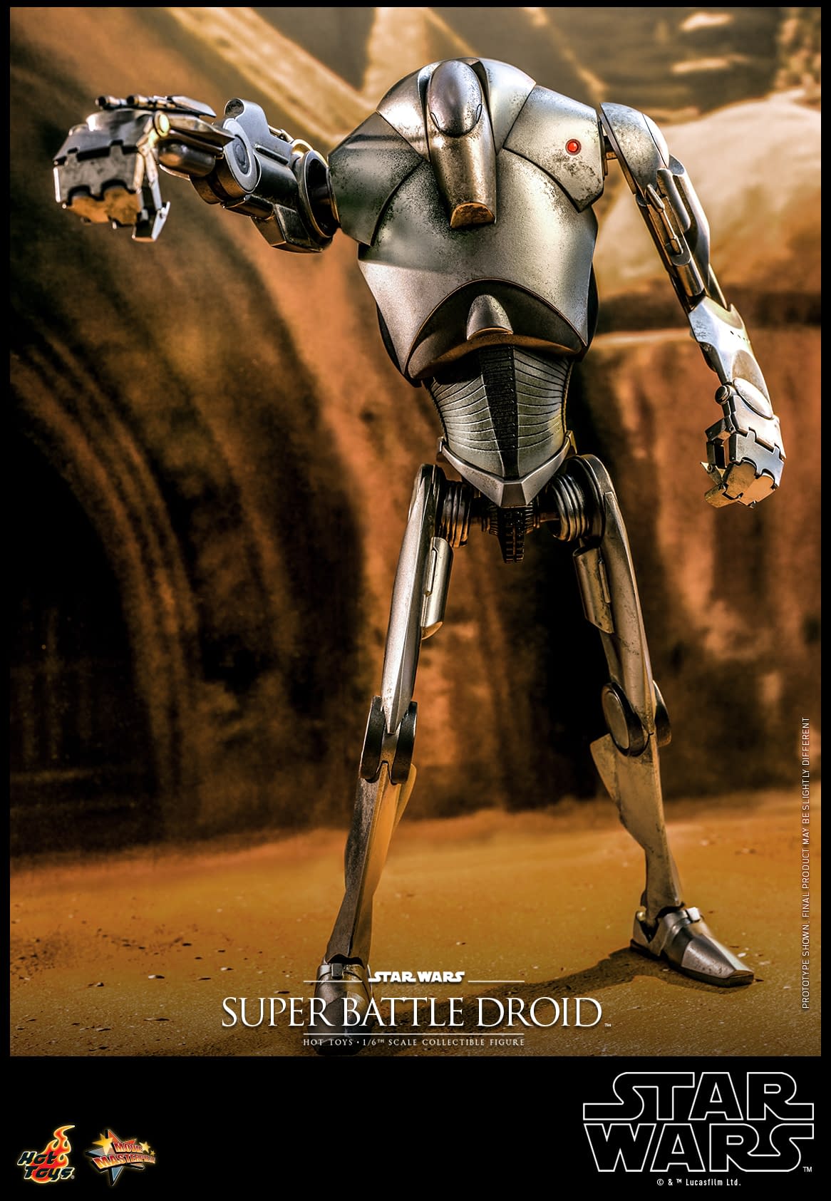 Star Wars Super Battle Droid Deploys with New Hot Toys Reveal