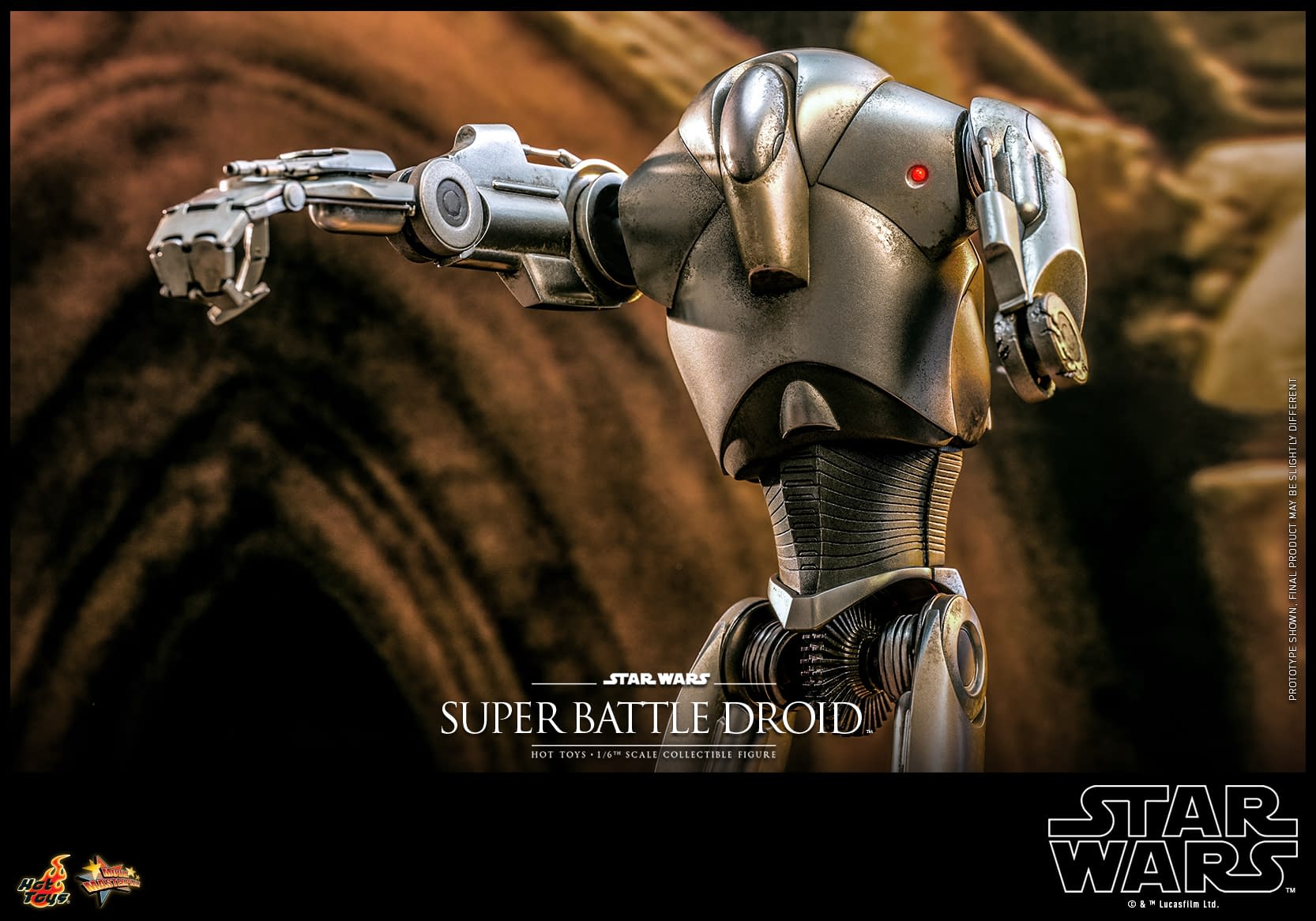 Star Wars Super Battle Droid Deploys with New Hot Toys Reveal