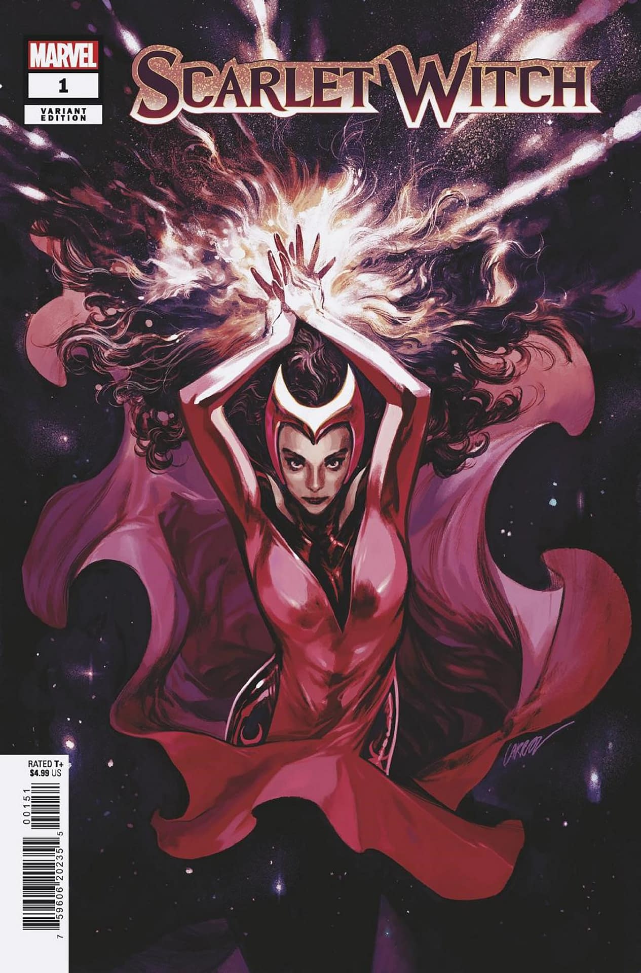 Buy Scarlet Witch #1 Red Blank Variant