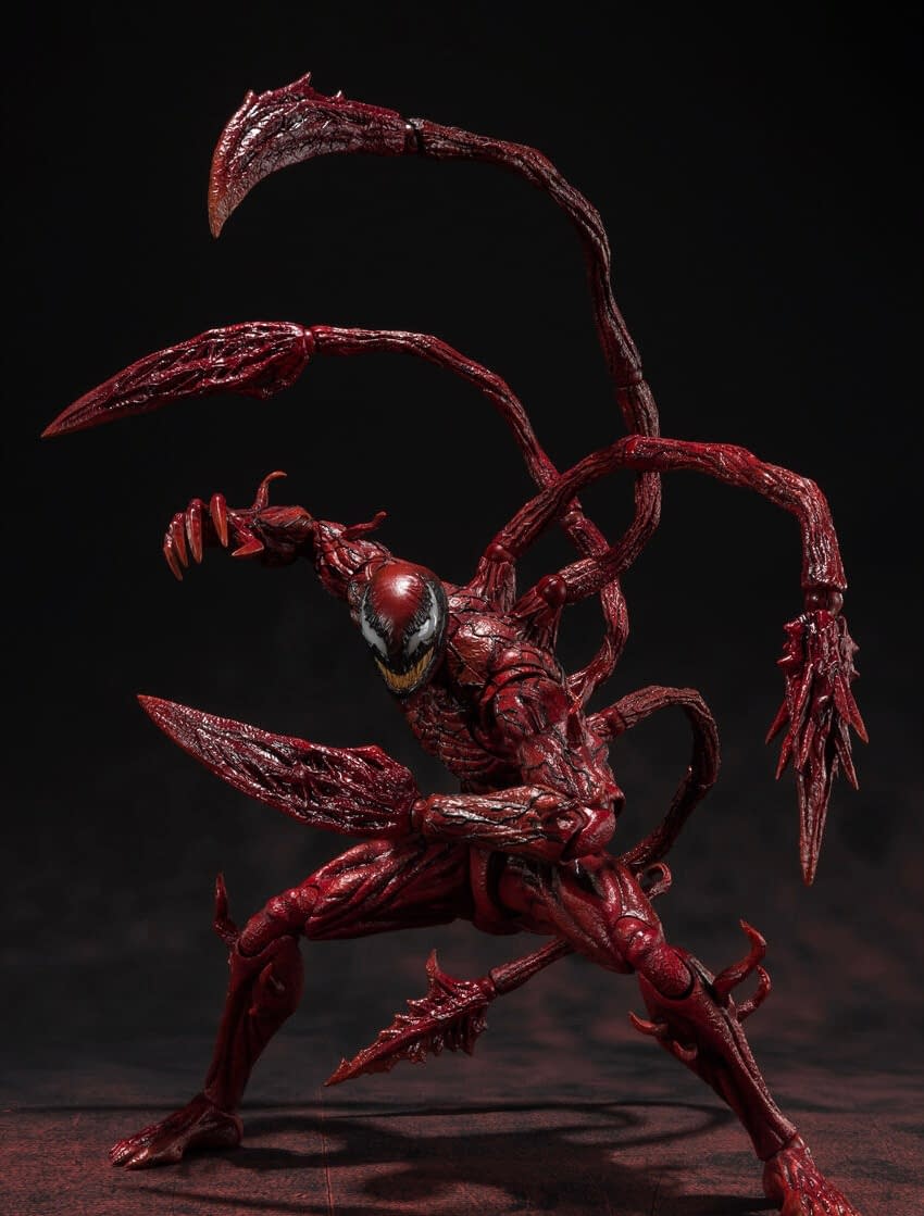Tamashii Nations Unleashes Carnage with New Venom Figuarts Debut 