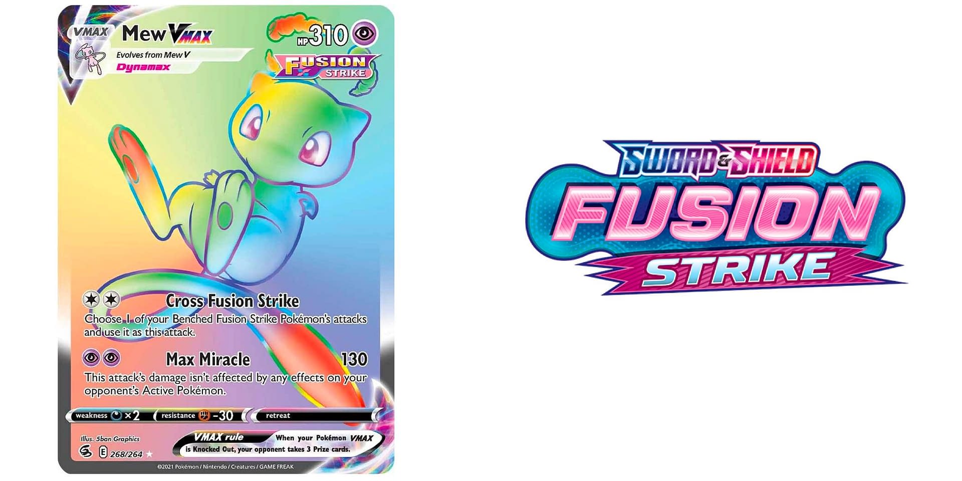 Mew VMAX (268/264) [Sword & Shield: Fusion Strike]