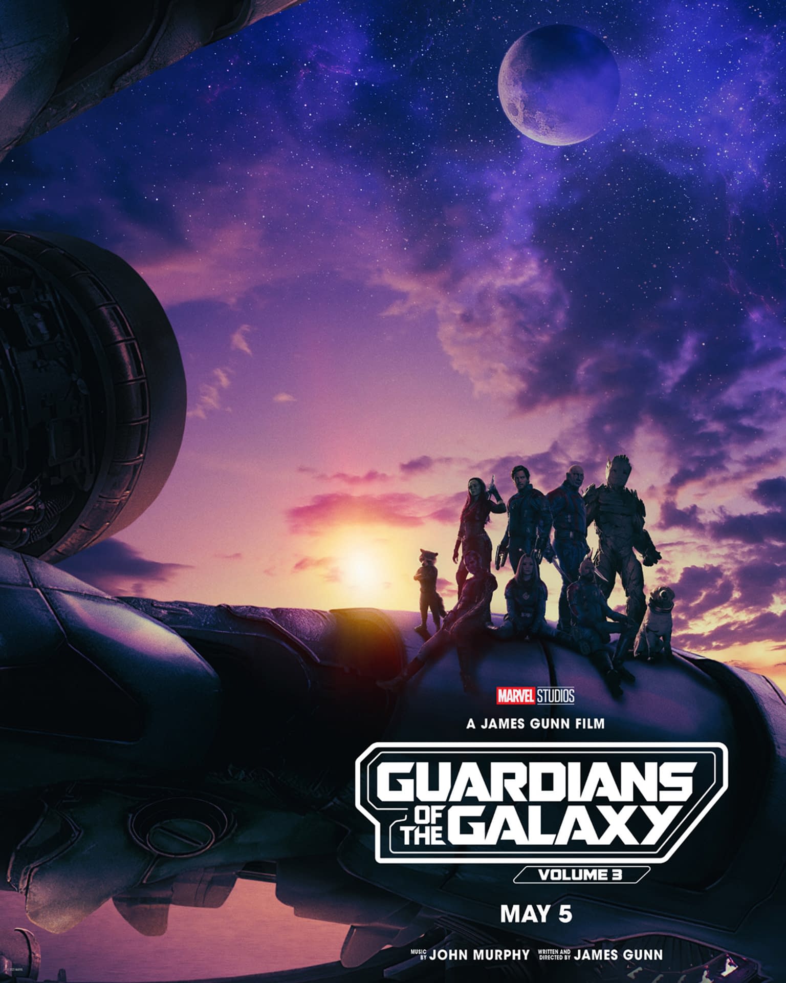 Guardians of the Galaxy Vol. 3 HQ Image of Peter and Gamora Released
