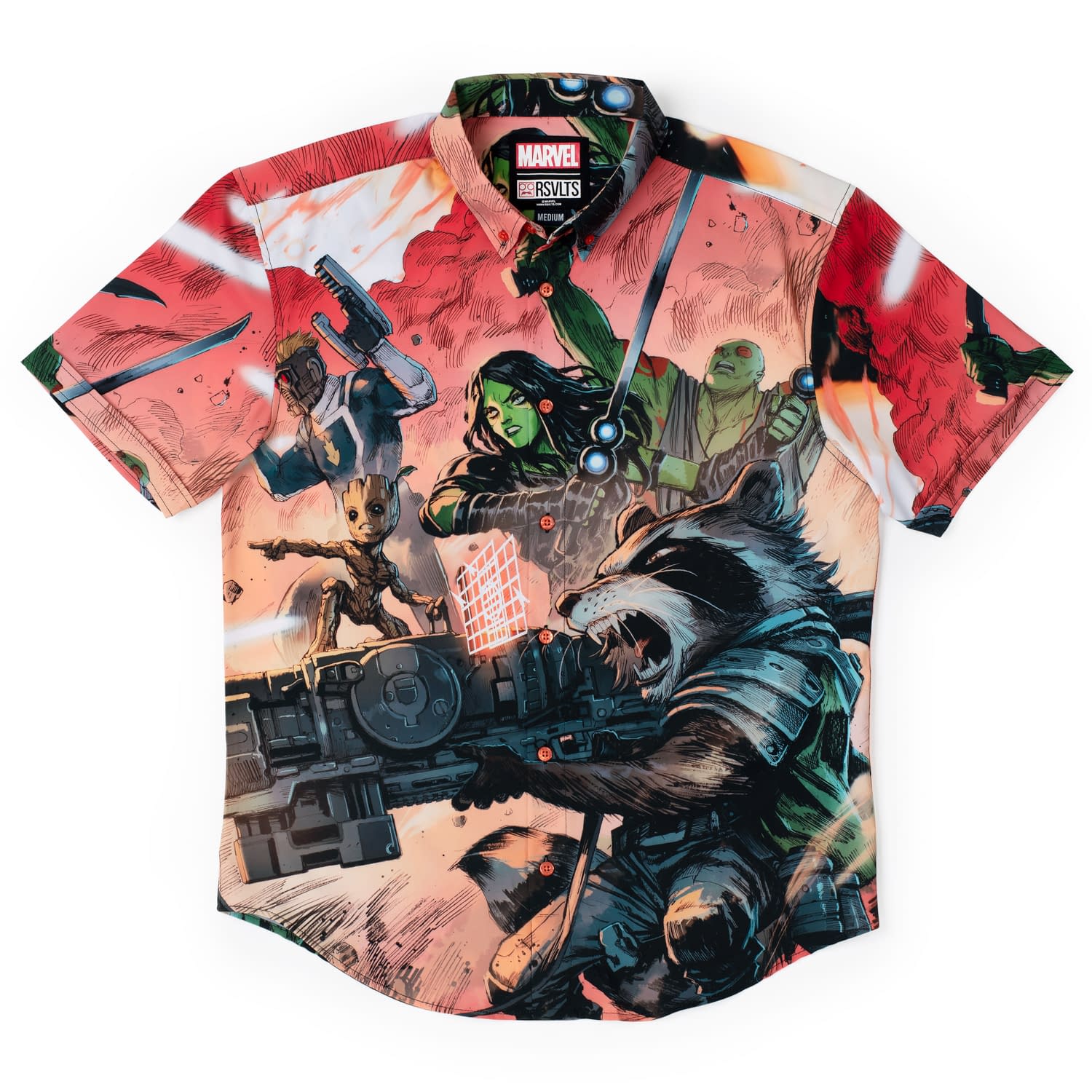 RSVLTS Debuts LACC Exclusive Guardians of the Galaxy Button-Down