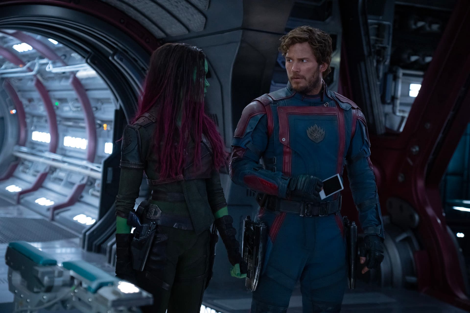 Guardians of the Galaxy Vol. 3: HQ Image of Peter and Gamora Released