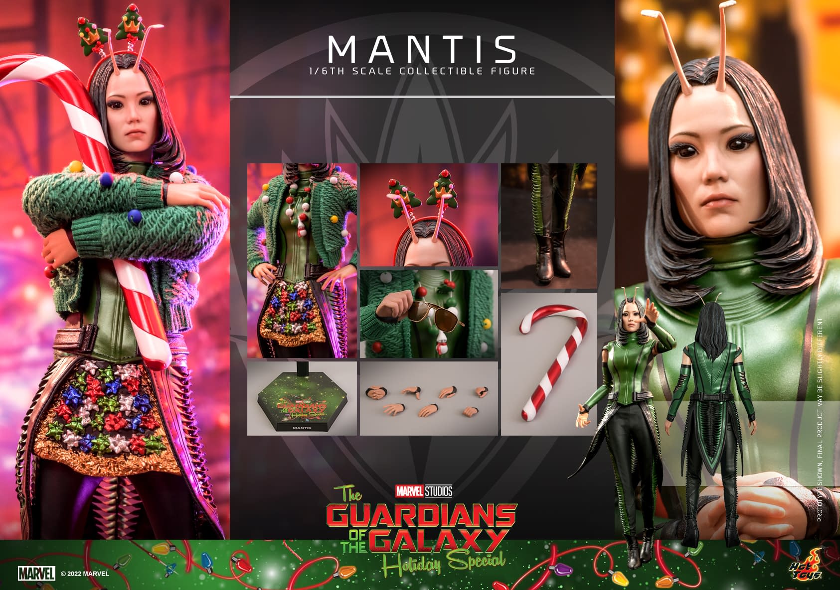 Guardians of the Galaxy Holiday Special Mantis Arrives at Hot Toys 