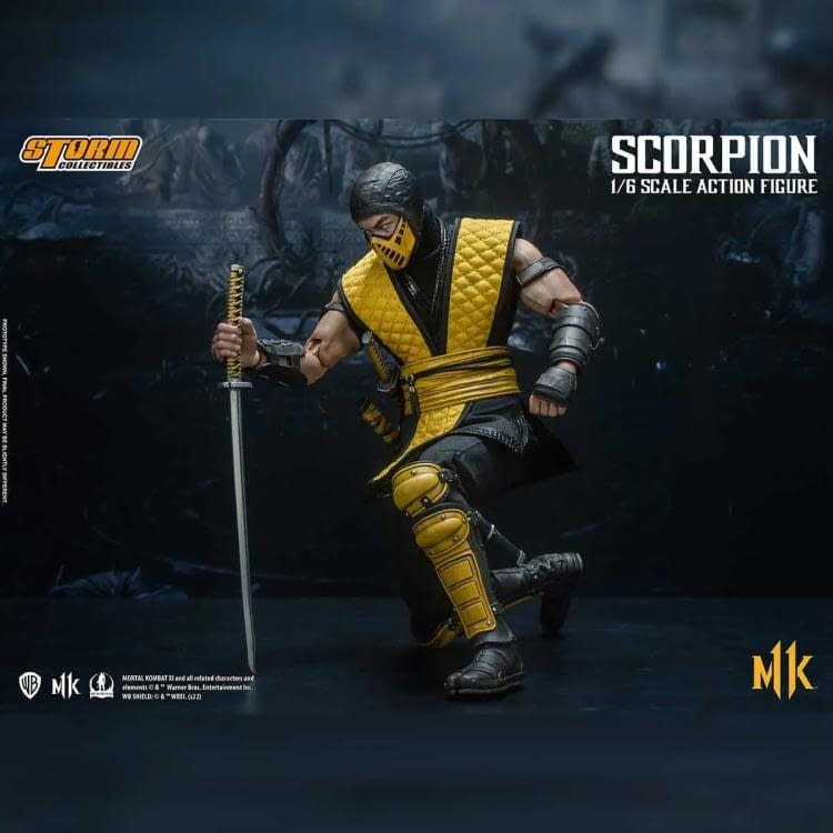 Mortal Kombat Scorpion Brings Some Heat from Storm Collectibles