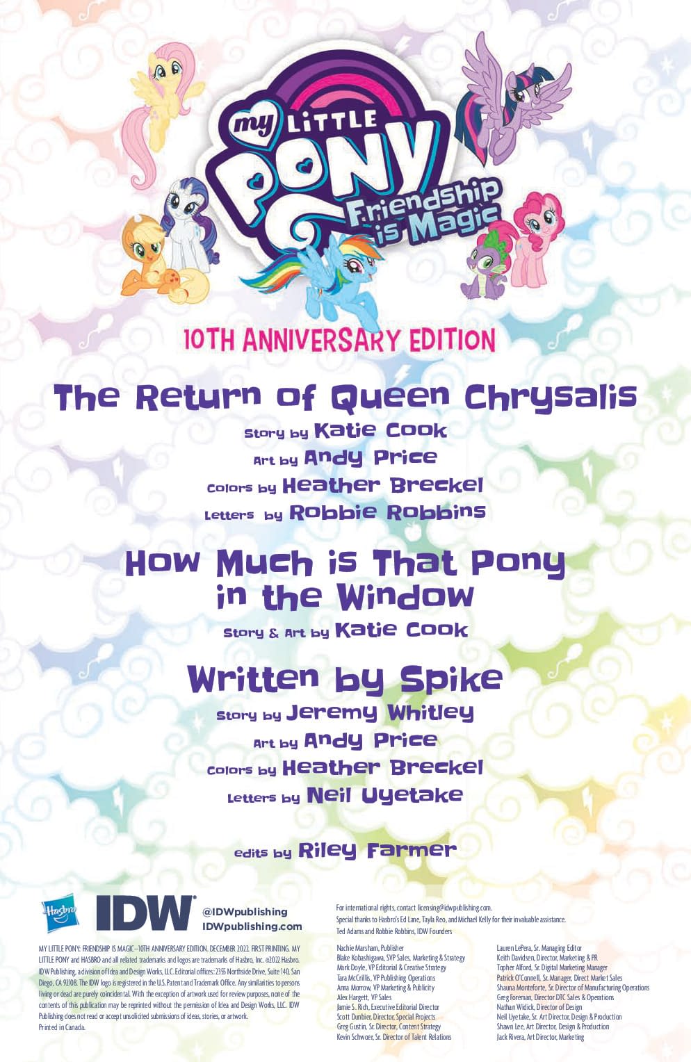 IDW celebrates 10 years of My Little Pony: Friendship Is Magic with  anniversary issue and 'Little Women' adaptation