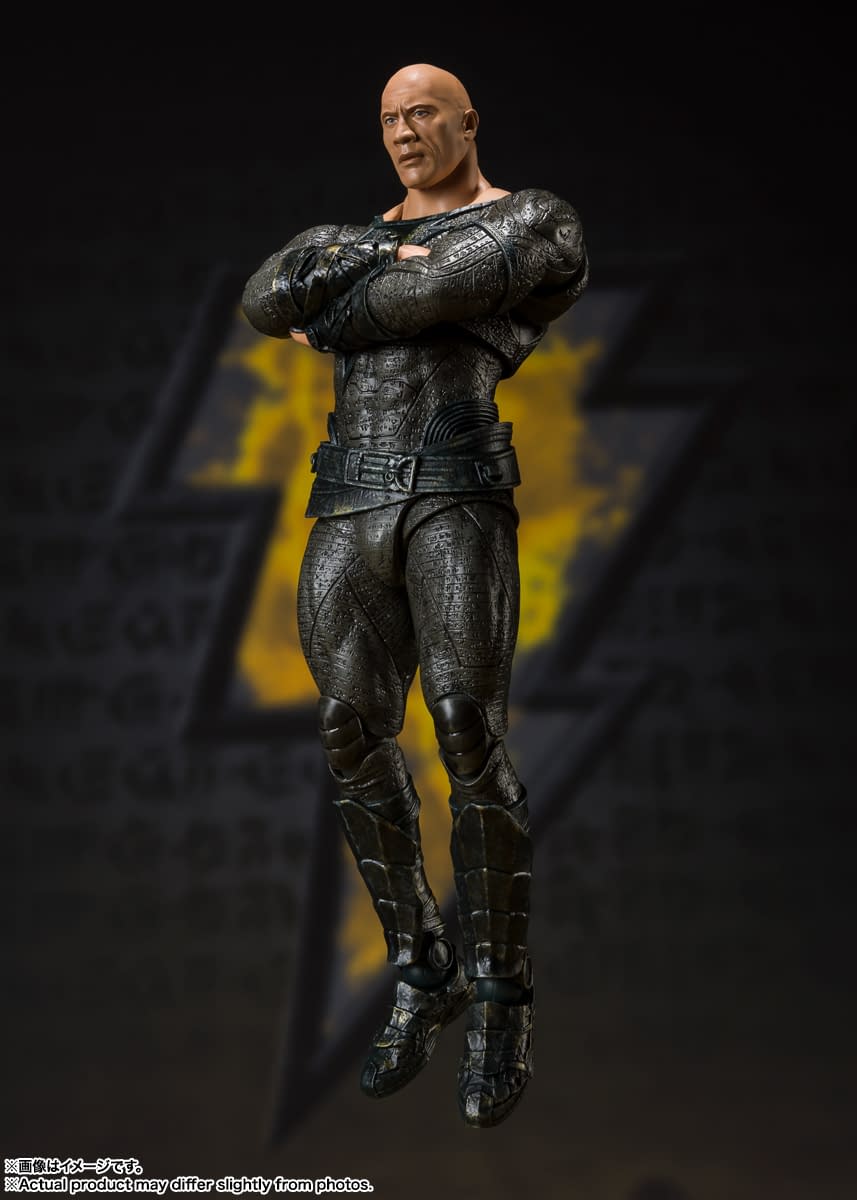 Black Adam Unleashes His Electrifying Power with S.H.Figuarts
