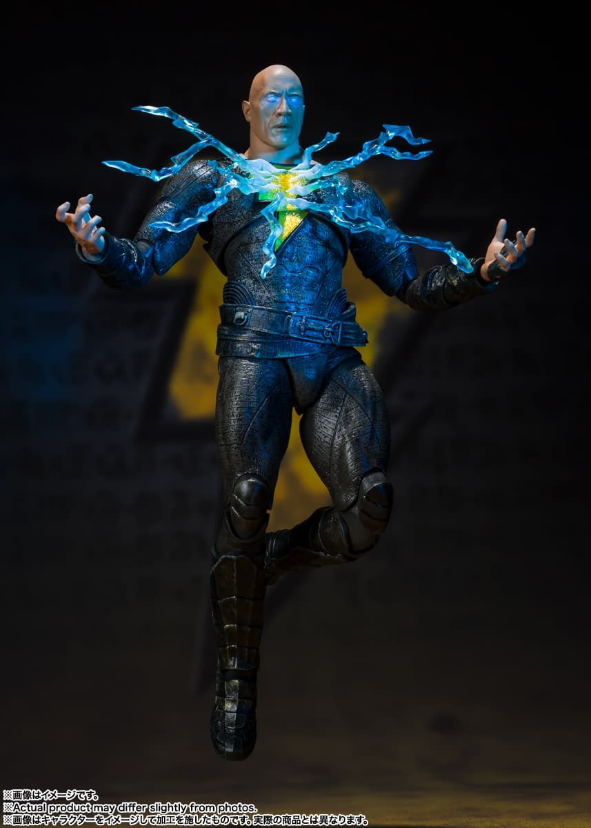 Black Adam Unleashes His Electrifying Power with S.H.Figuarts