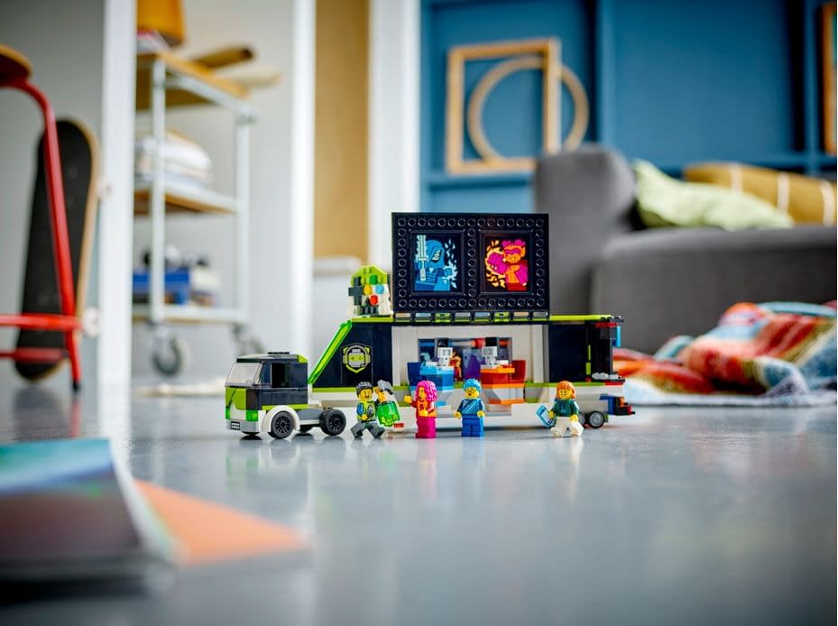 Go For the High Score with the LEGO City Gaming Tournament Truck 