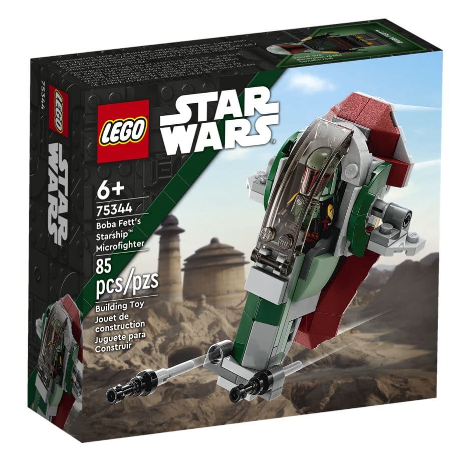 LEGO Debuts New MicroFighter Set with Star Wars Boba Fett's Starship