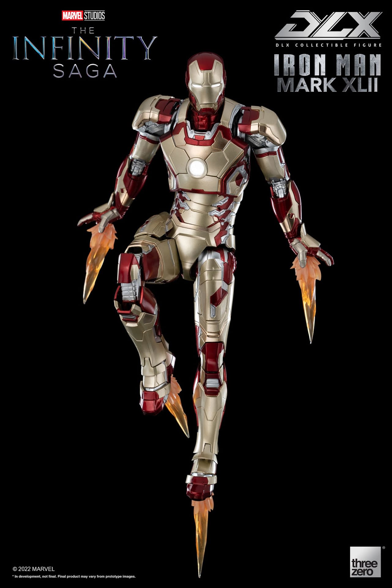 Threezero's Iron Man Hall of Armor Continues with Mark 42 DLX Figure