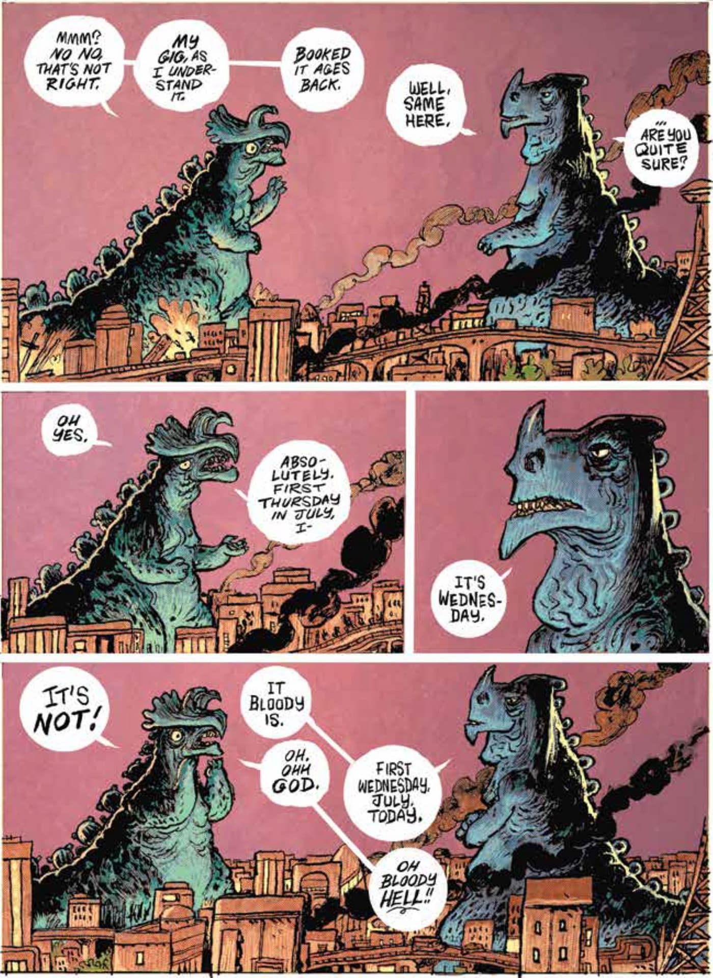 Mark Stafford's Most Social Embarrassing Gaffe For a Kaiju or Godzilla