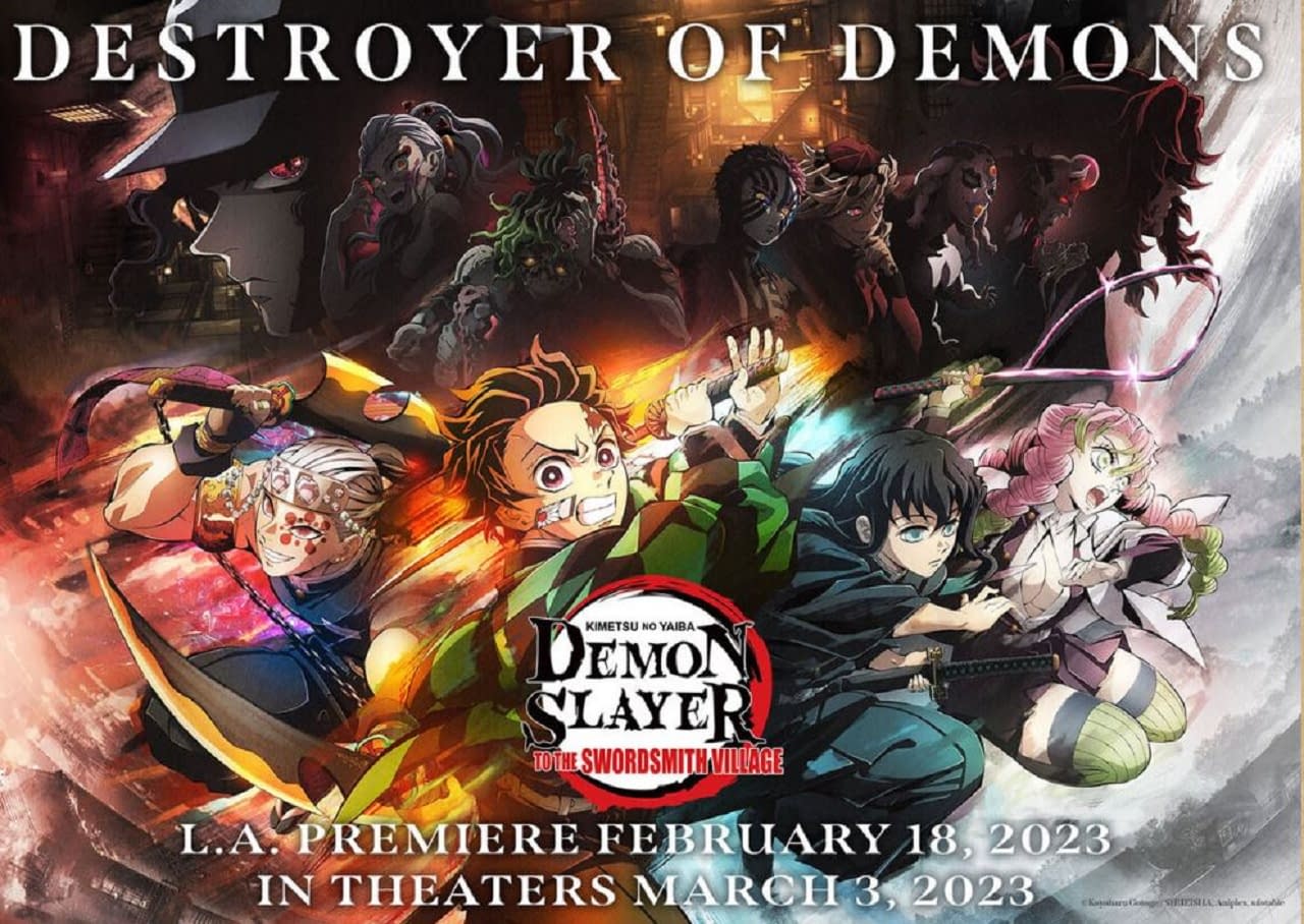 Demon Slayer Kimetsu No Yaiba Swordsmith Village Arc Hits April 2023
