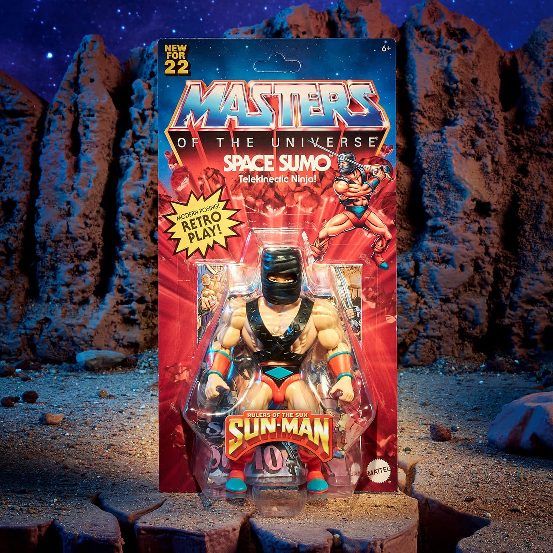 Masters of the Universe Origin Space Sumo Debuts from Mattel