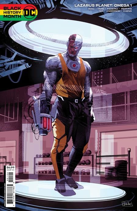 Press Ad for Dawn Of DC Cyborg #1 Reveals a New Look For the Arm Gun