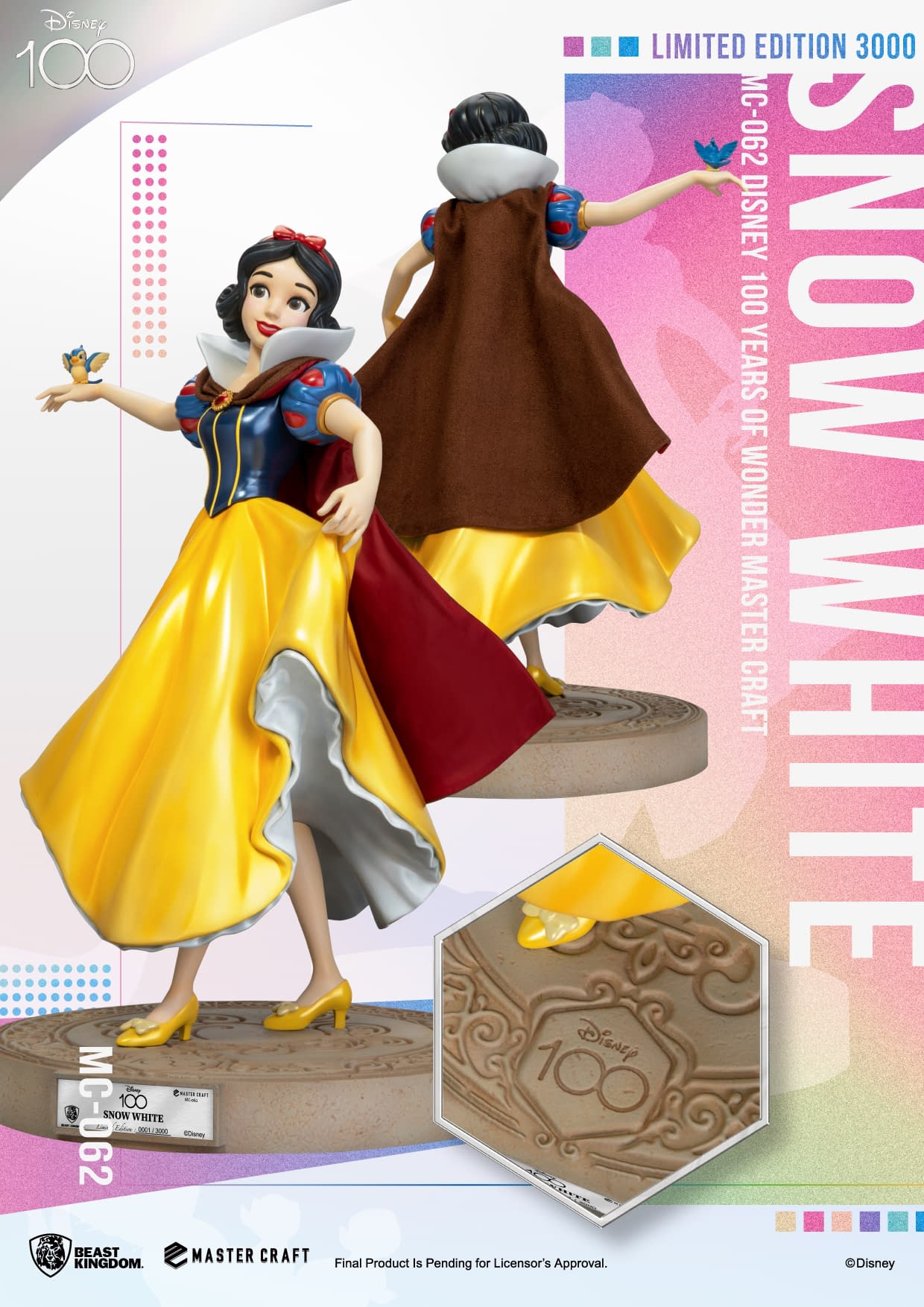 Snow White Joins the 100 Years of Disney Celebration with Beast Kingdom