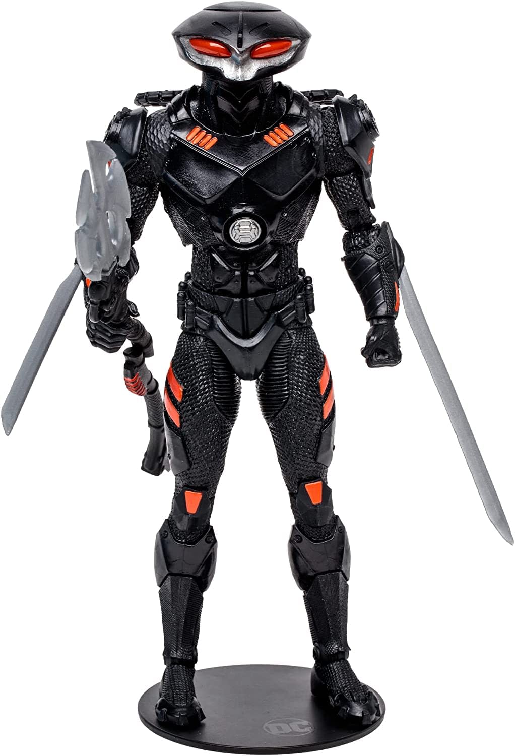 Figura McFarlane Toys Black Manta – Line Art (Page Punchers) Gold Label – 17,8 Cm – Con Fumetto E Accessori – DC Comics