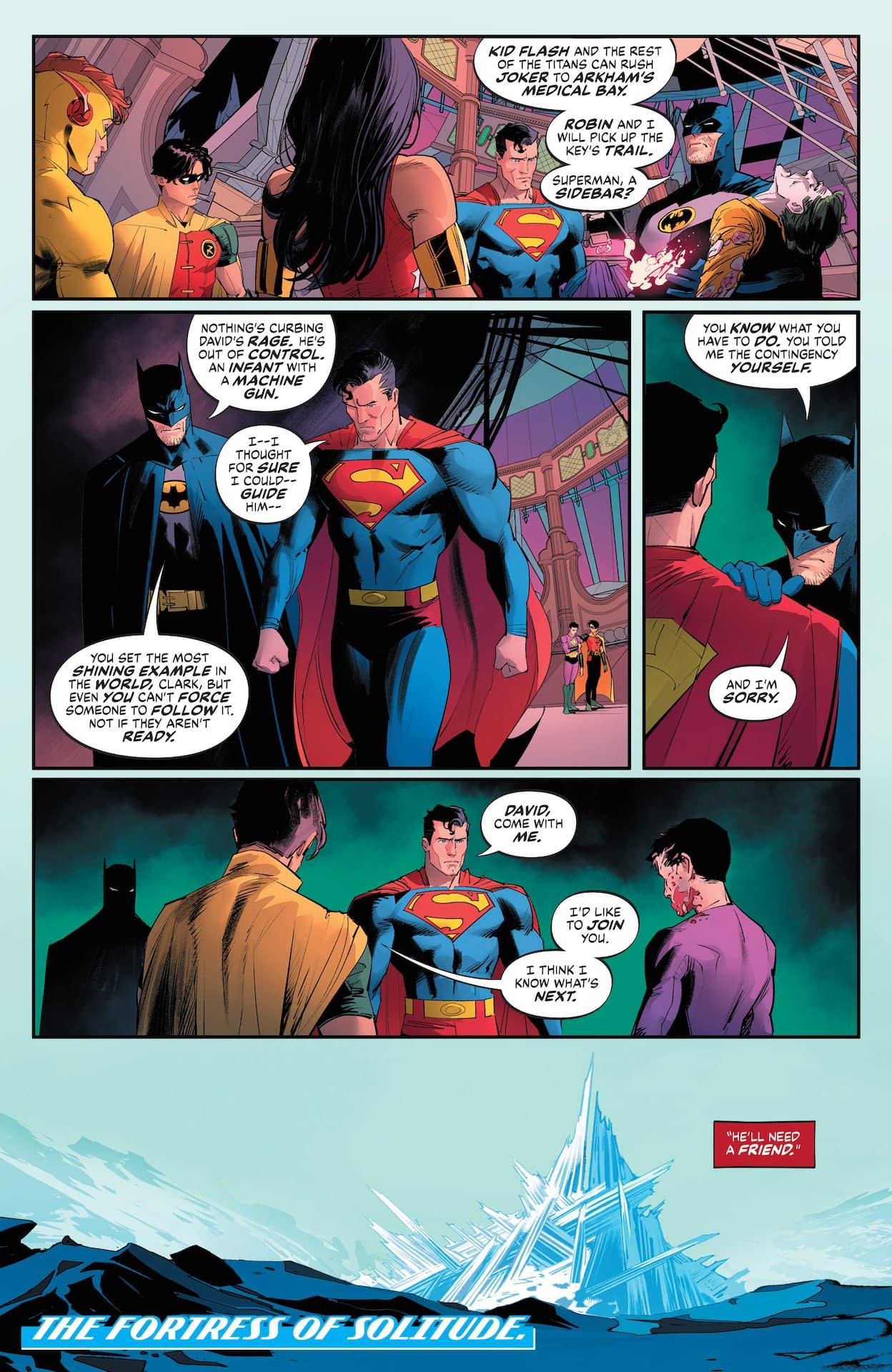 Batman/Superman: World's Finest #11 Preview: The Contingency Plan