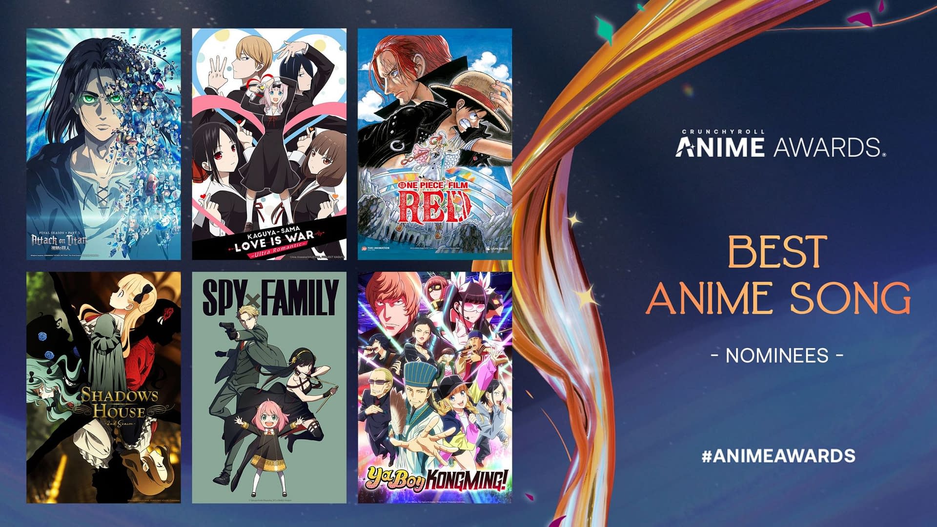 2023 Crunchyroll Anime Awards Nominations: Spy X Family Scores Big