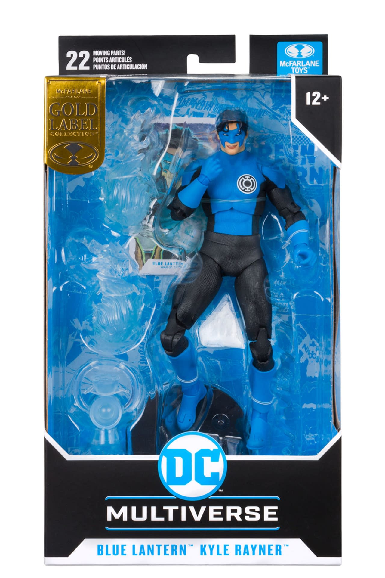 Exclusive DC Comics Blue Lantern Kyle Rayner Hits McFarlaneToysStore