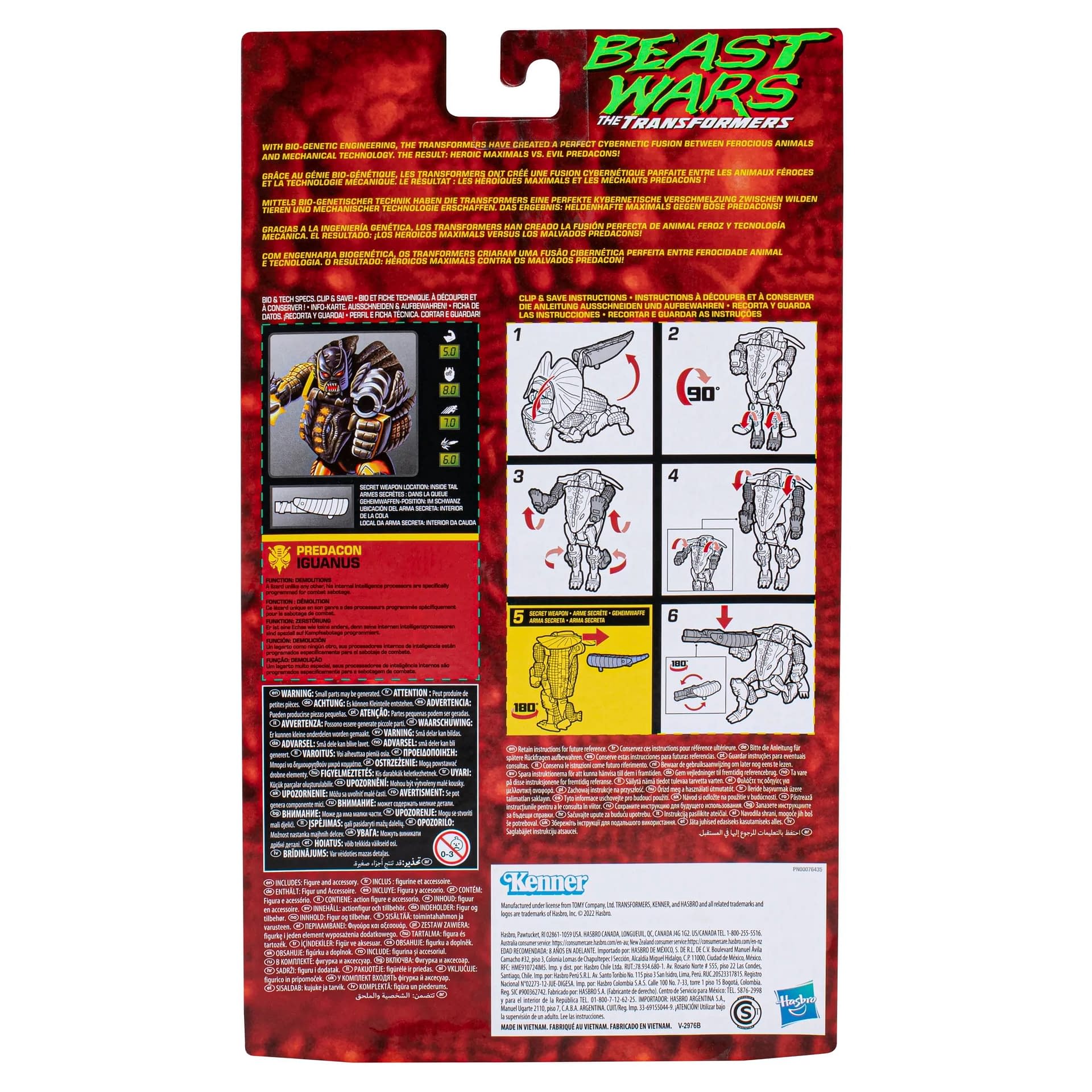 Transformers: Beast Wars Iguanus Arrives As a Walmart Exclusive 