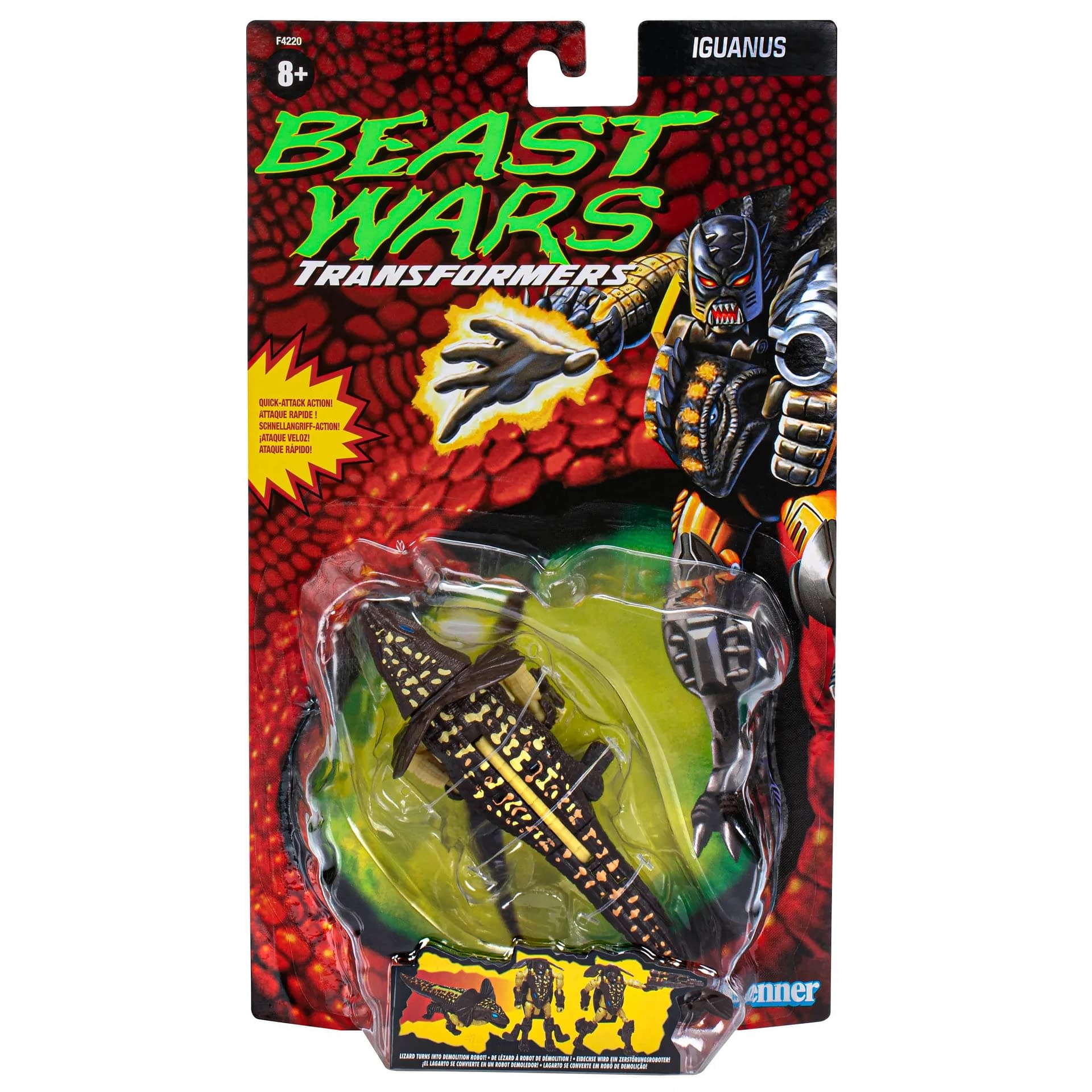 Transformers: Beast Wars Iguanus Arrives As a Walmart Exclusive 