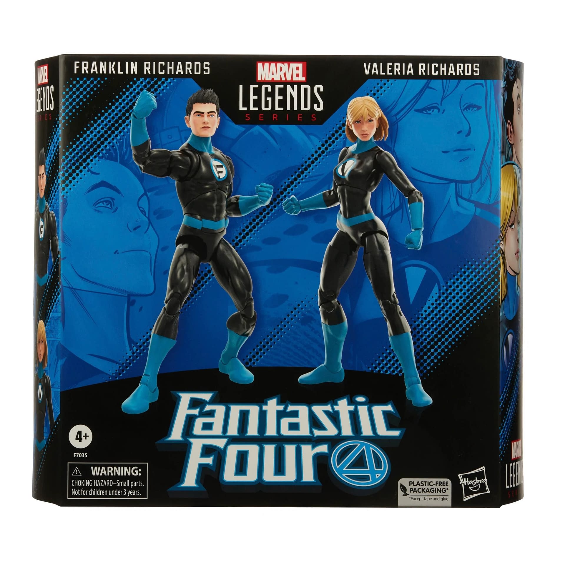 Marvel Legends Fantastic Four Franklin and Valeria 2-Pack Revealed 