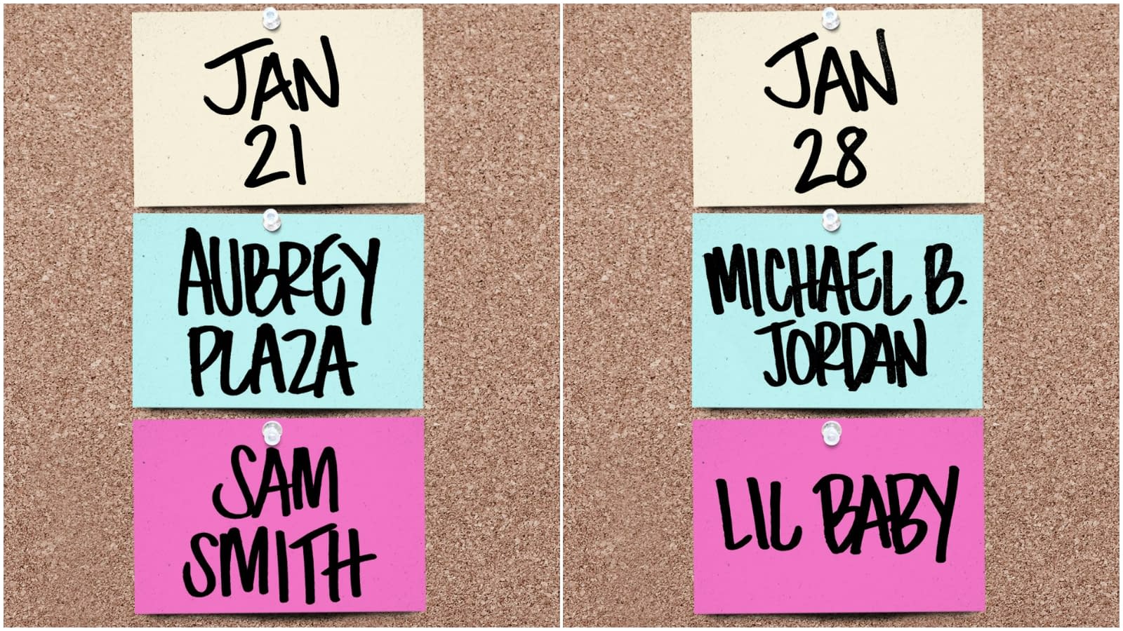 Aubrey Plaza & Michael B. Jordan to be first 2023 hosts on 'Saturday Night  Live