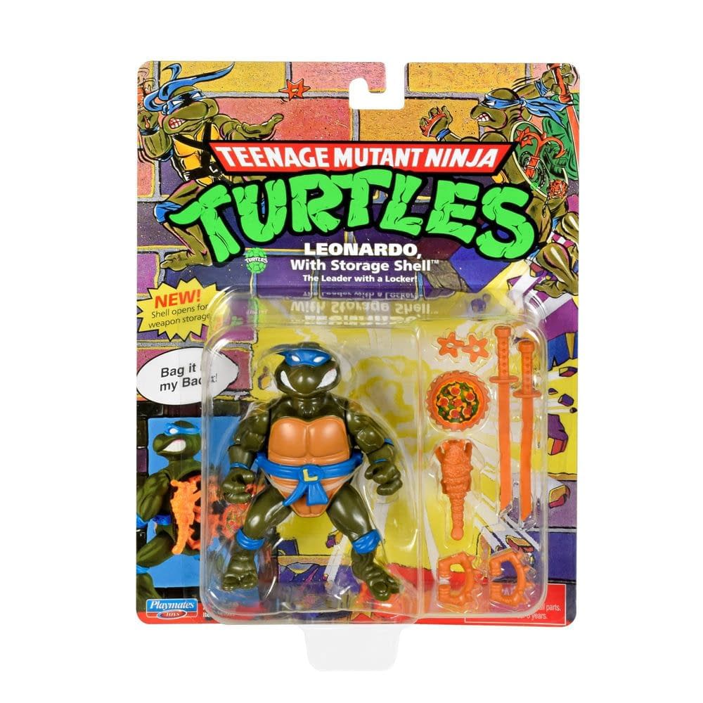 Retro TMNT Storage Shell Turtles Make a Return with Playmates 
