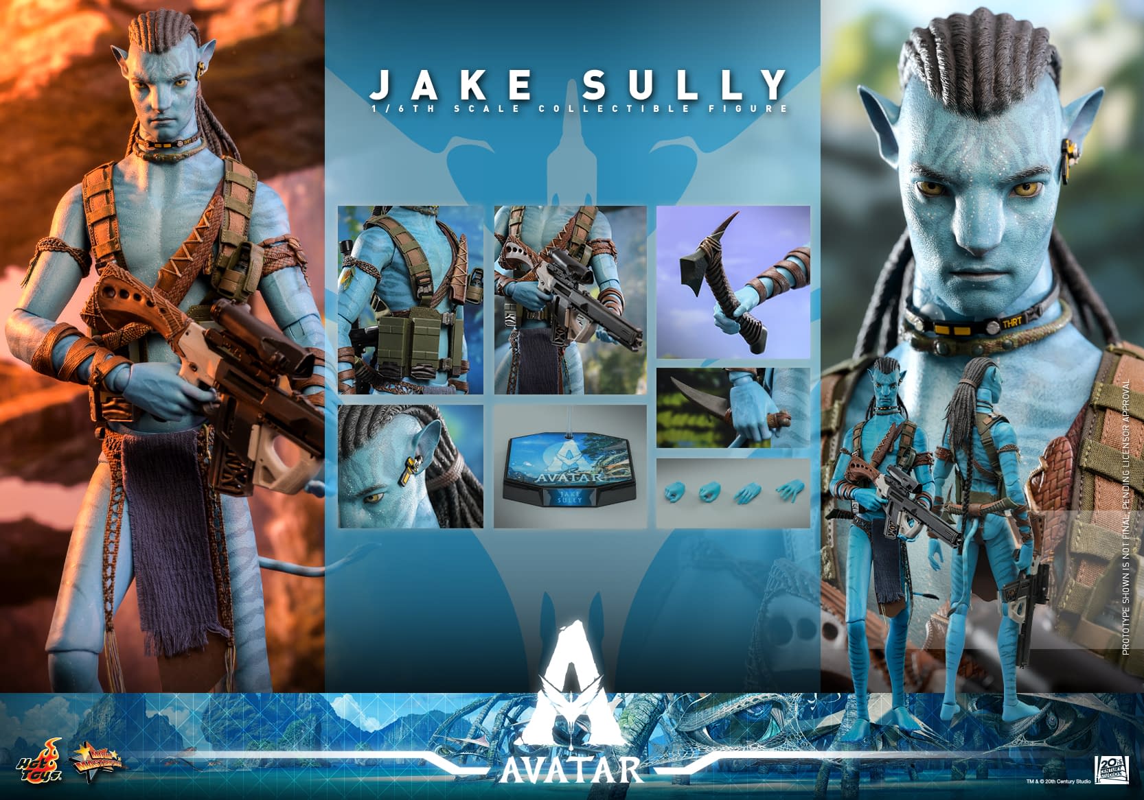 Hot Toys Unveils 1/6 Avatar: The Way of Water Jake Sully