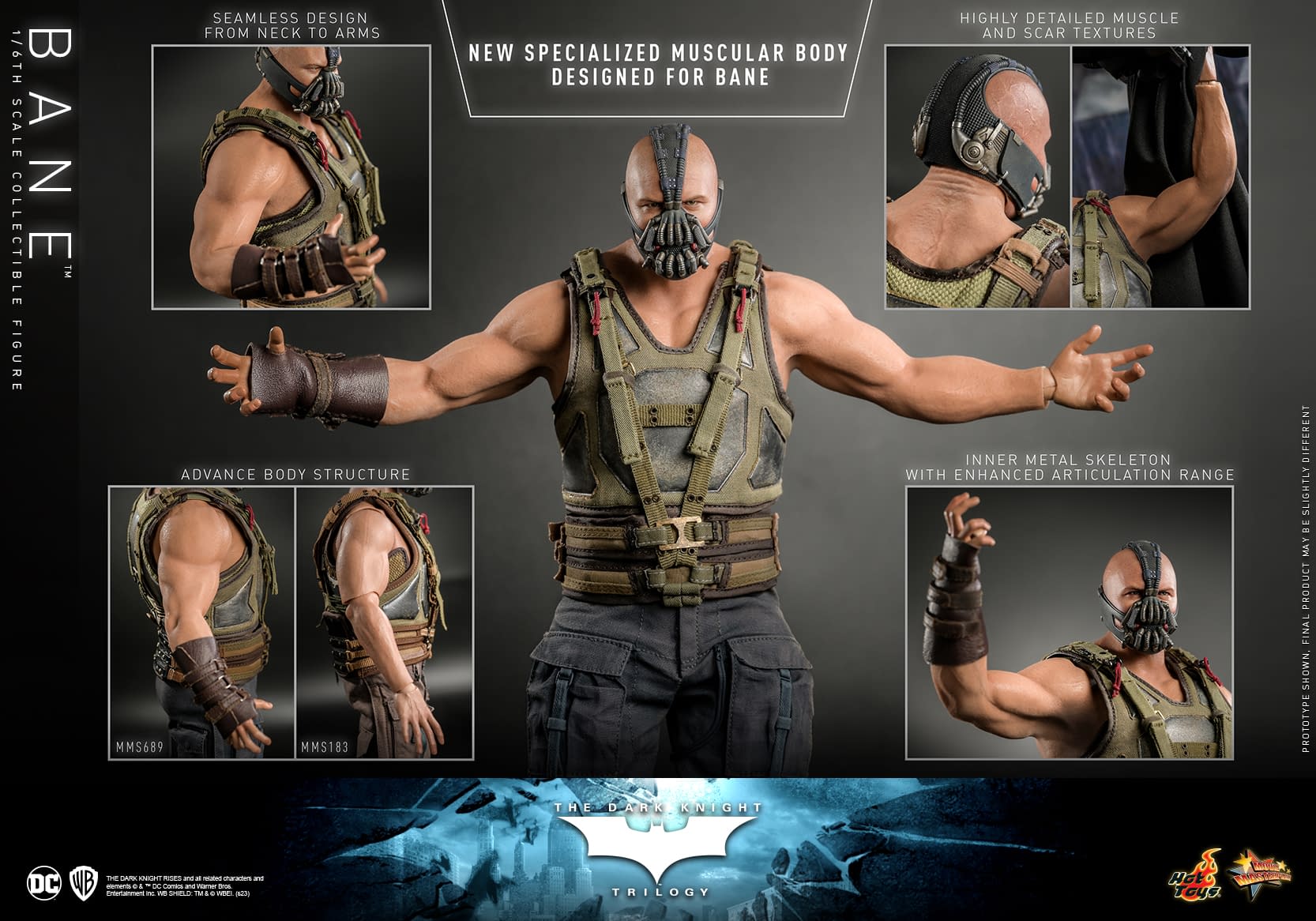 The Dark Knight Rises Bane 1/6 Scale Figure Returns to Hot Toys
