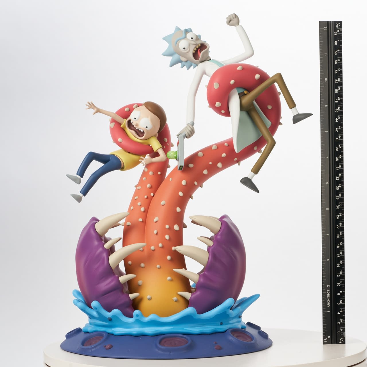 New Rick and Morty Statue Coming Soon to Diamond's Gallery Line 