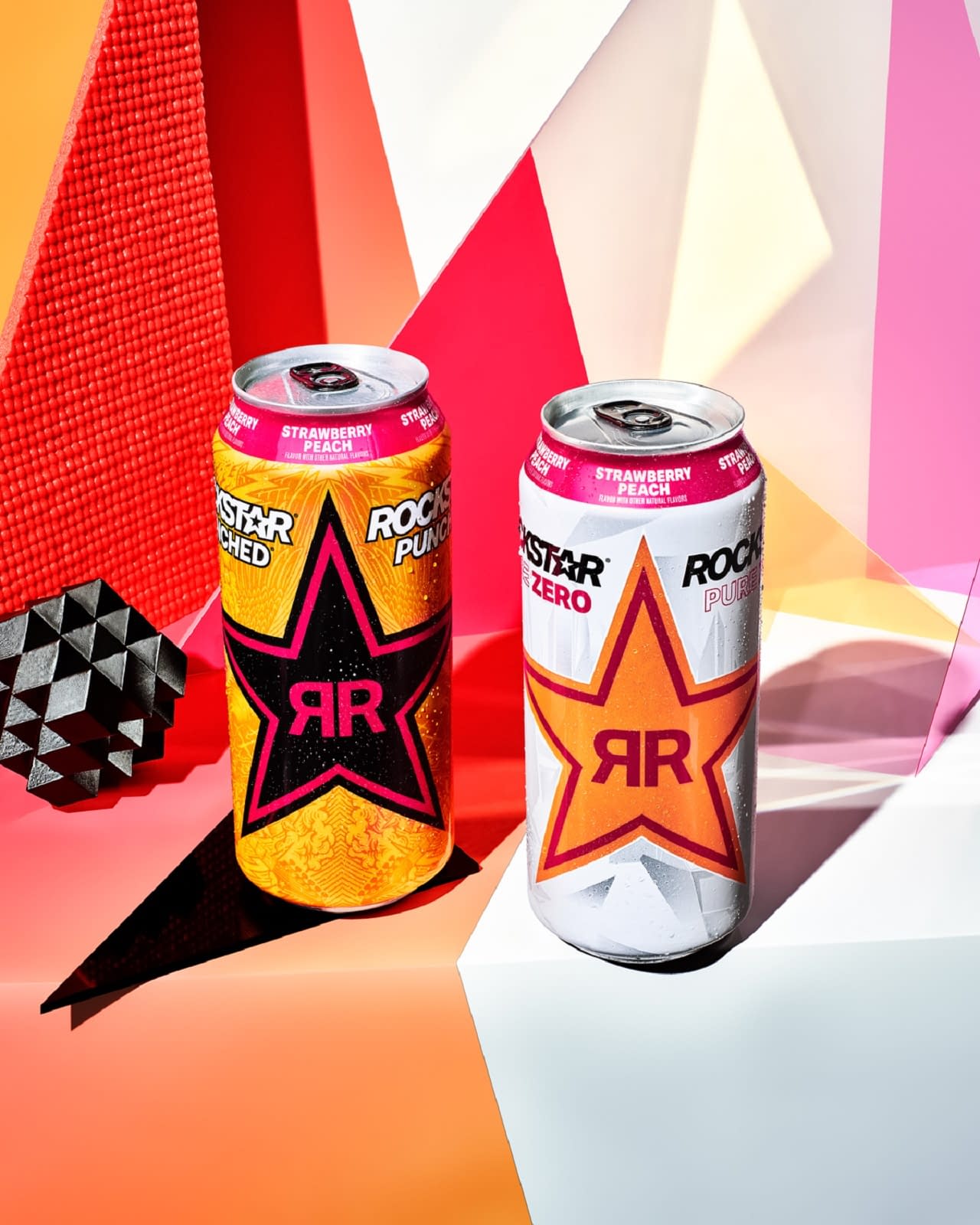  Rockstar Recovery Lemonade Energy Drink, Caffeine and