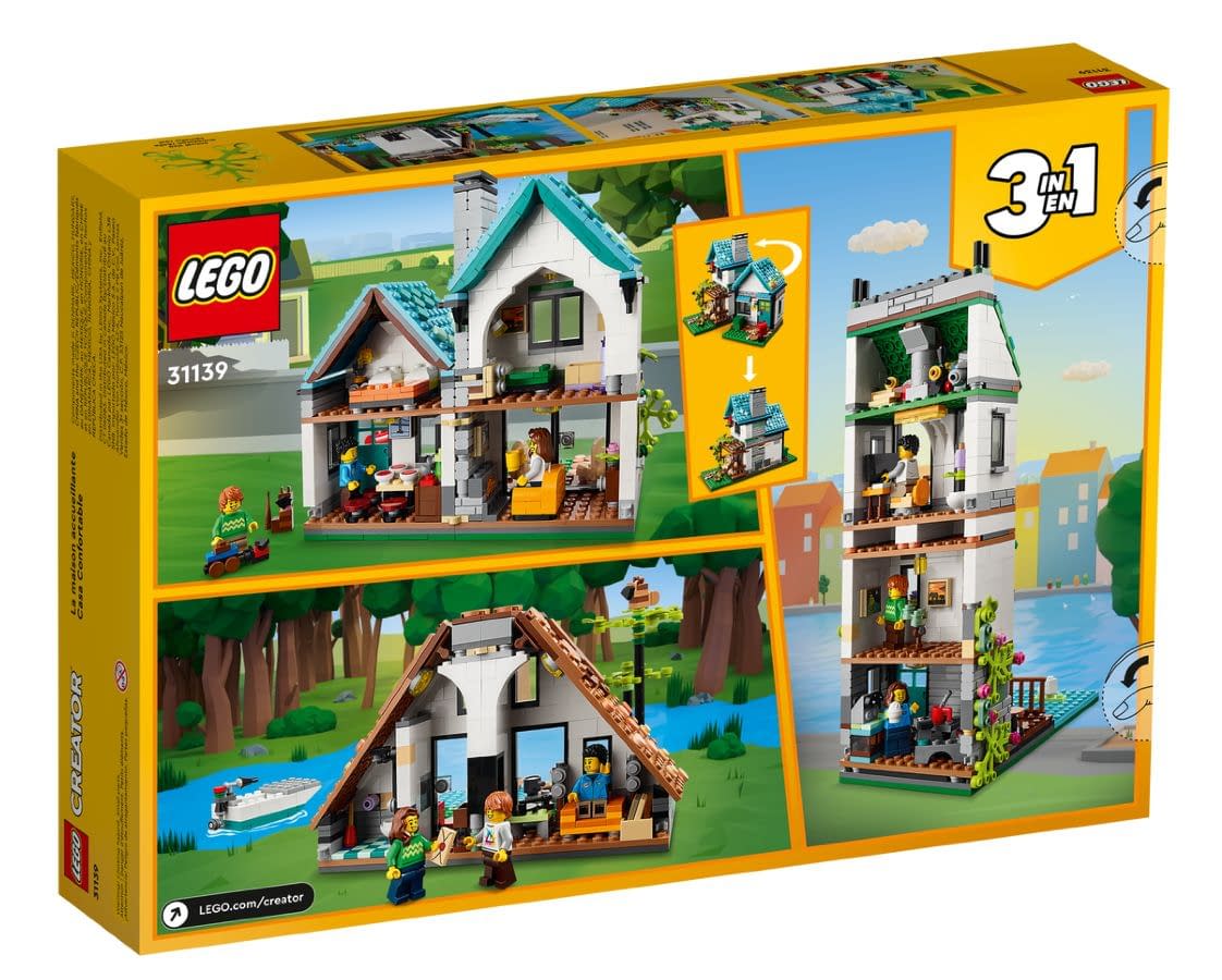 Sit Back and Relax with the LEGO Creator 3in1 Cozy House Set 
