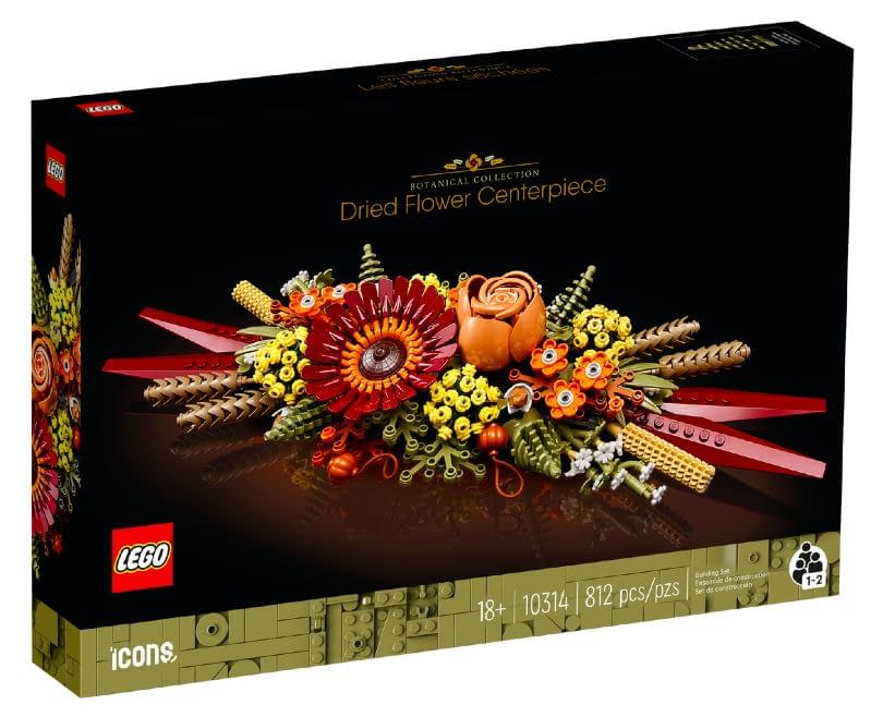 LEGO Ideas Debuts Botanical Collection Dried Flower Centerpiece Set 