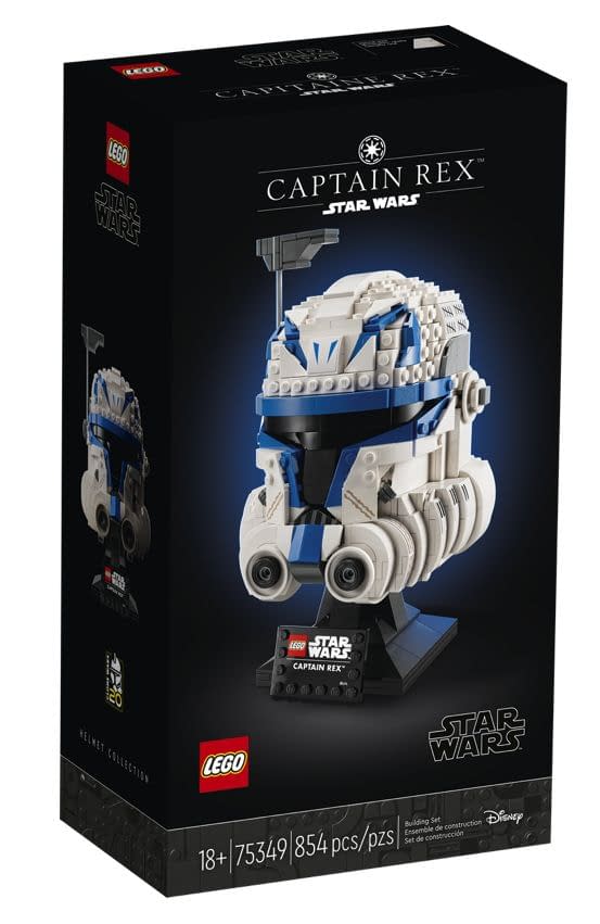 LEGO Deploys Star Wars Captain Rex with New Replica Helmet Set 
