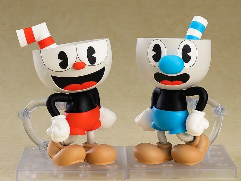 Good Smile Company Debuts Cuphead and Mugman Nendoroid Figures