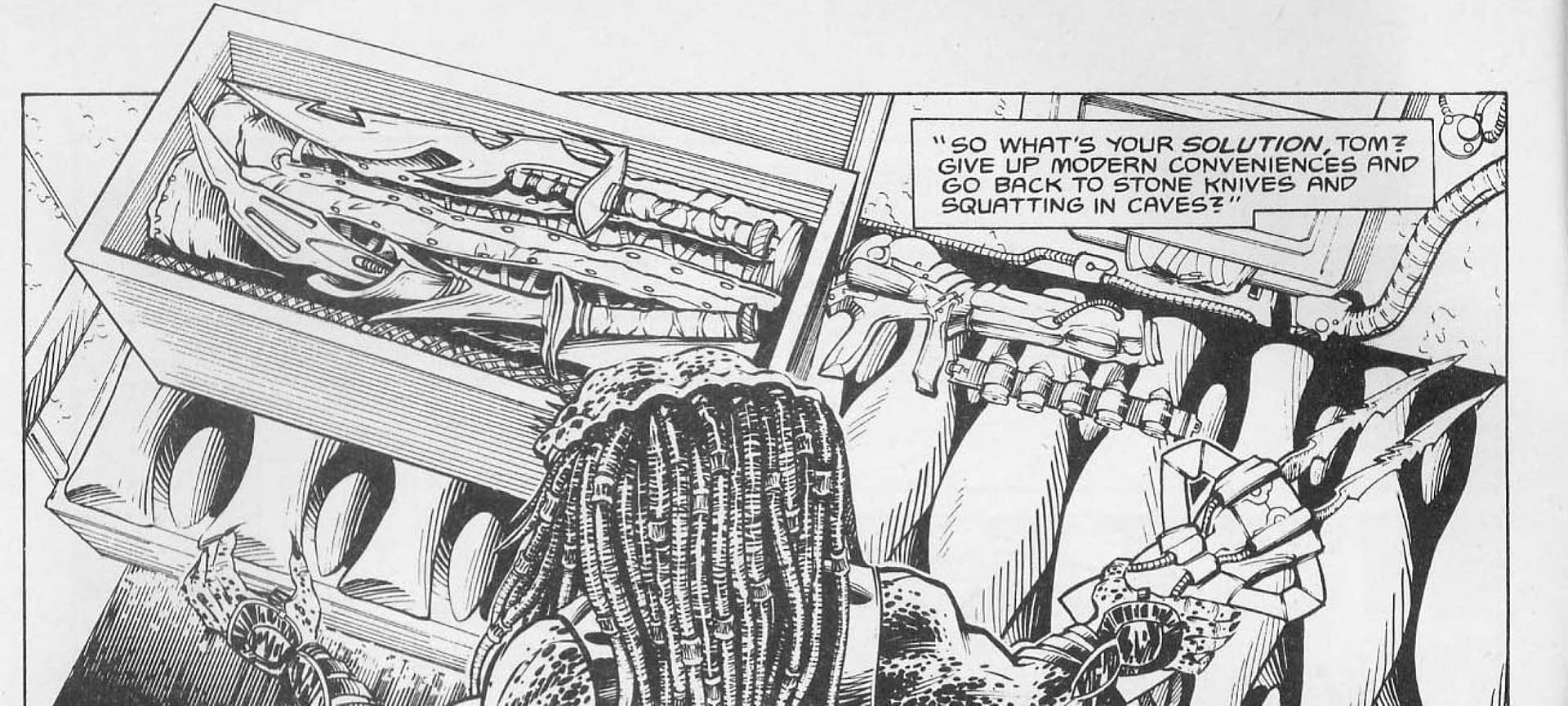 Alien vs. Predator anime series based on the original Dark Horse Comics  waiting at Disney!