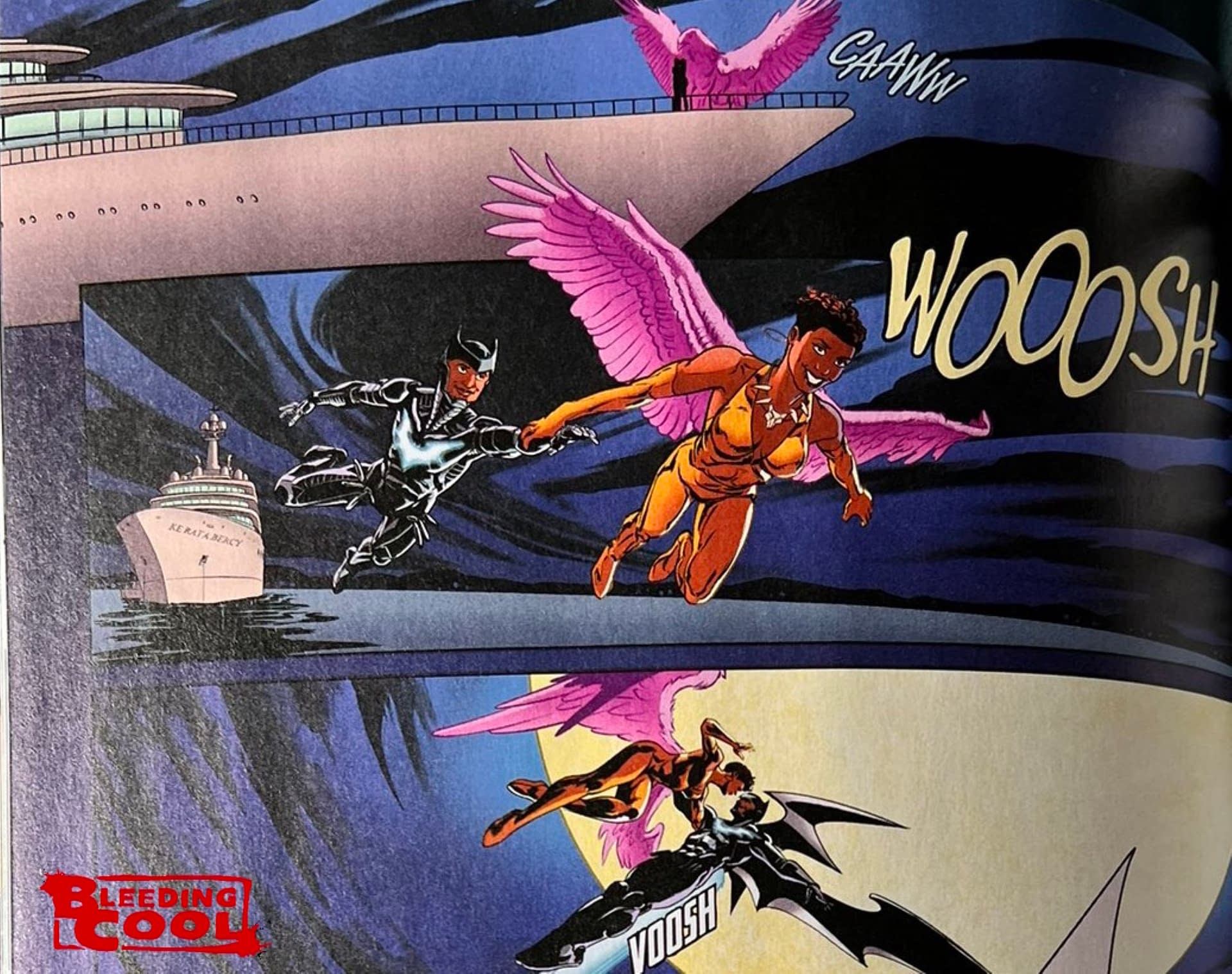 Vixen & Batwing, Together At The Dawn Of DC (Spoilers) #Vixwing