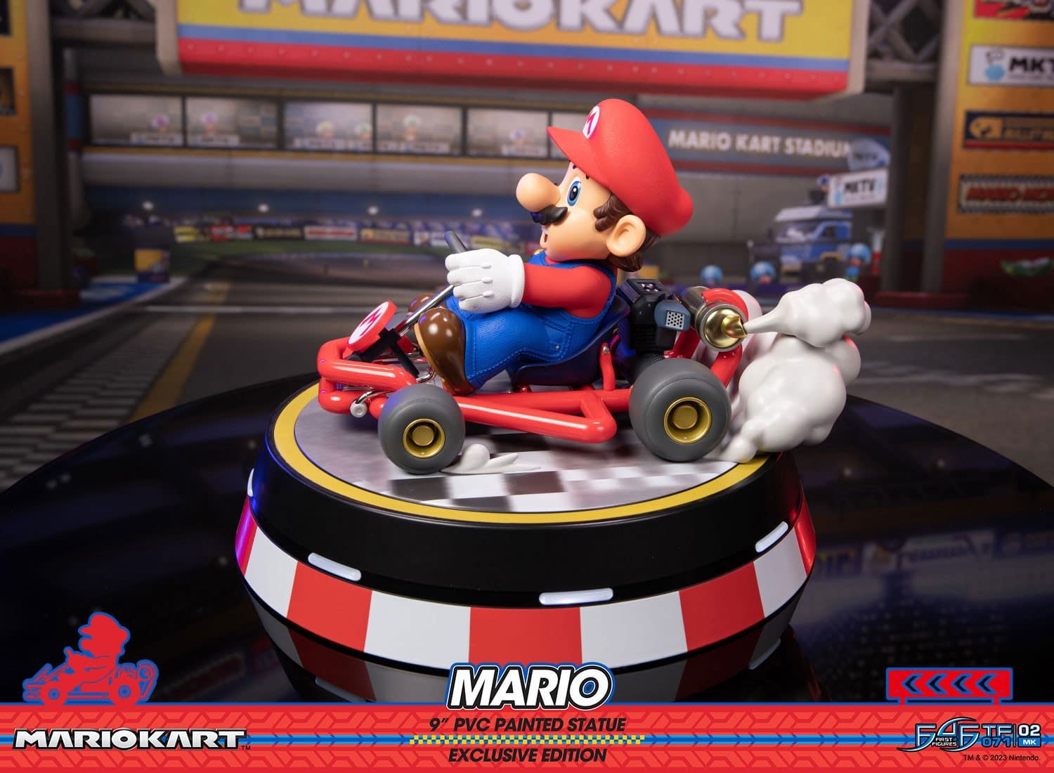 Bring Home First Place with First 4 Figures New Mario Kart Statue 