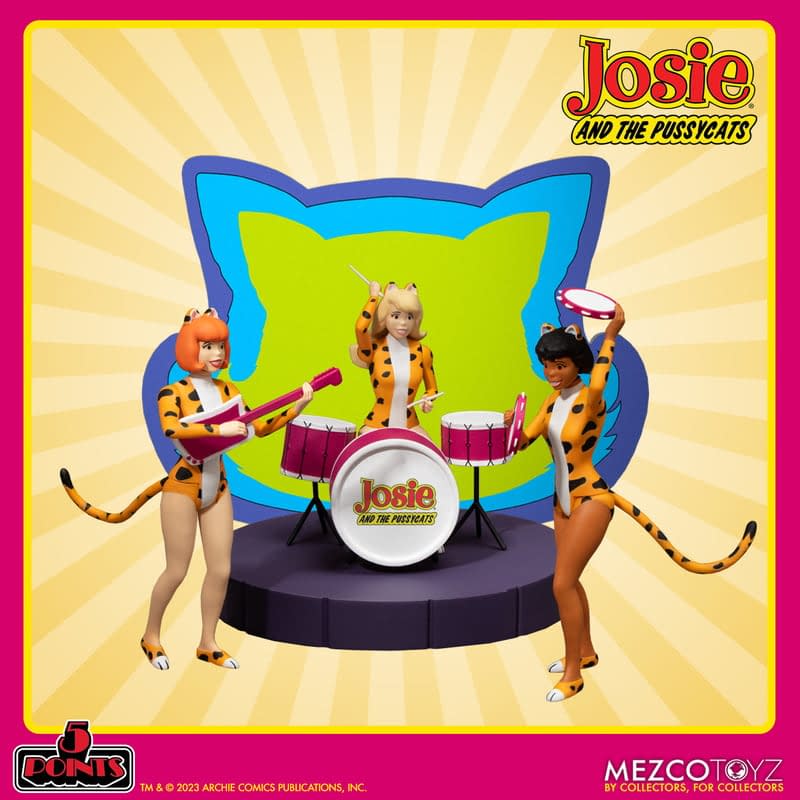 Josie and the Pussycats Rock Out with Mezco Toyz New 5 Points Release