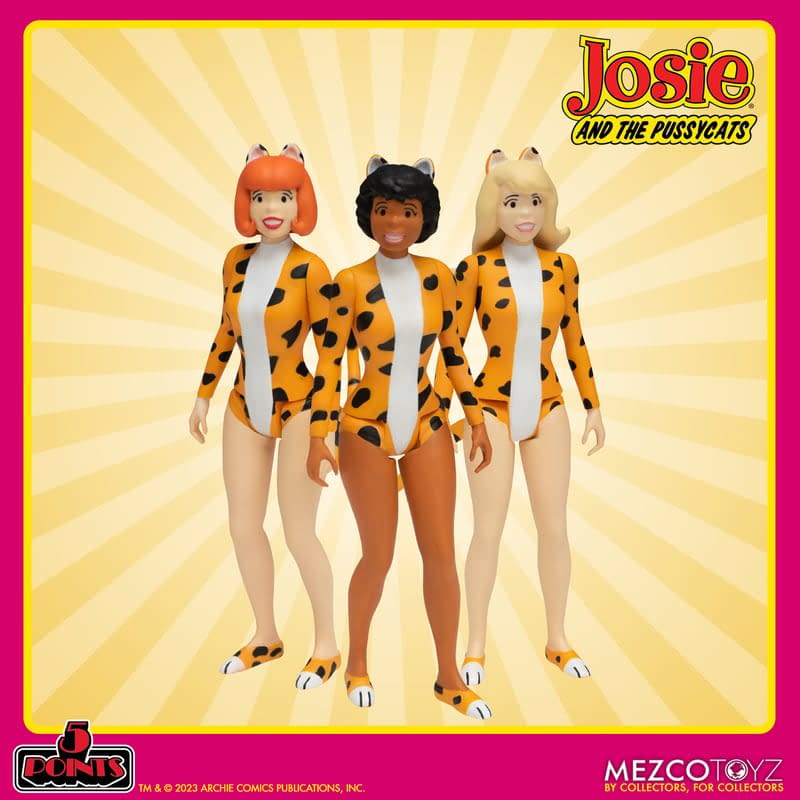 Josie and the Pussycats Rock Out with Mezco Toyz New 5 Points Release