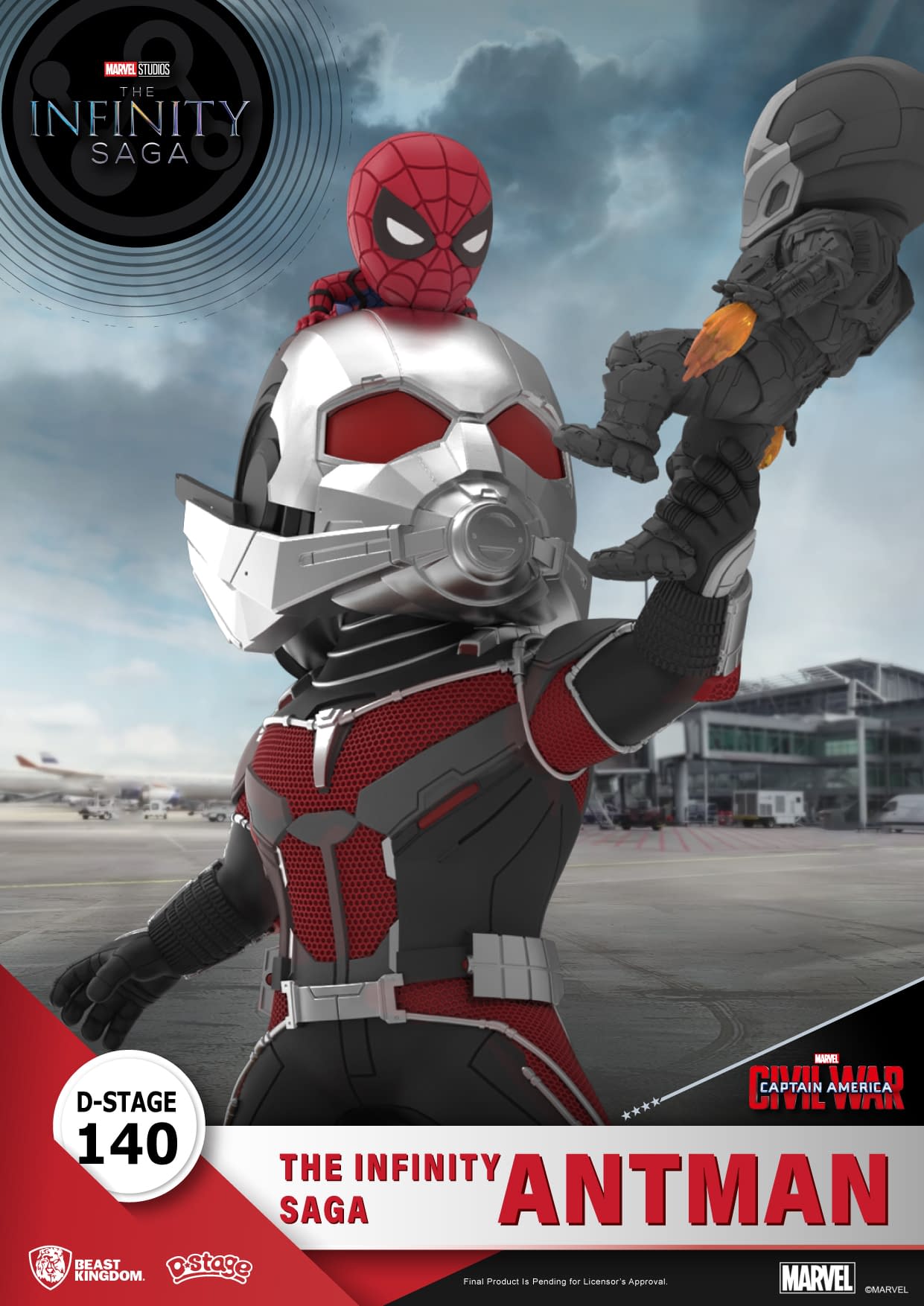 Ant-Man Enters the Civil War with Beast Kingdom's New Marvel D-Stage