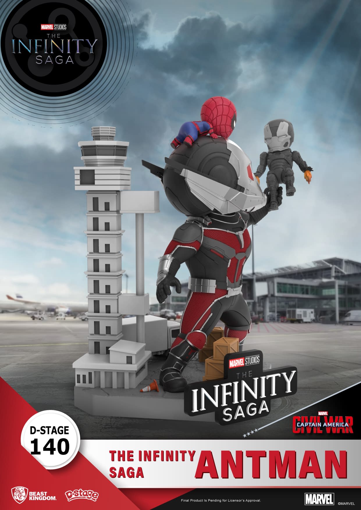 Ant-Man Enters the Civil War with Beast Kingdom's New Marvel D-Stage