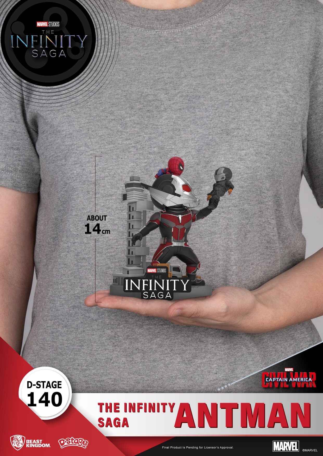 Ant-Man Enters the Civil War with Beast Kingdom's New Marvel D-Stage