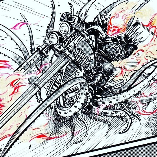Ghost Rider & Galactus from Juan Ferreyra & Eduardo Ferreyra?