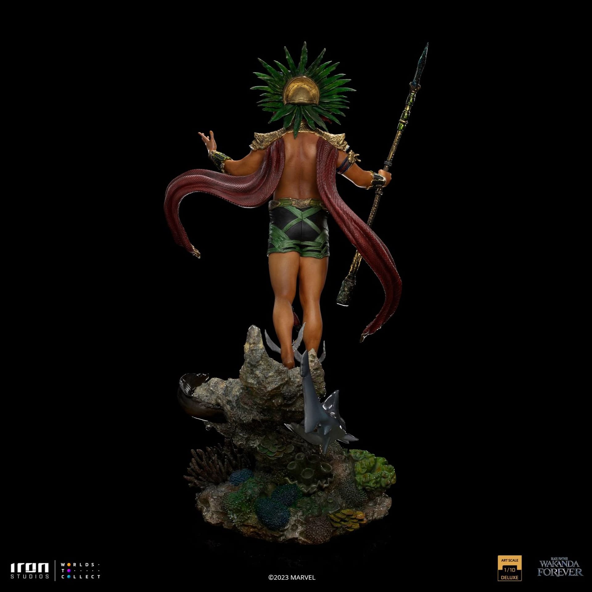 Bow Before Wakanda Forever's King Namor with Iron Studios New Statue